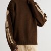 Oversized Intarsia Wool Sweater - FR