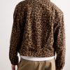 Leopard-Print Brushed Cotton-Blend Twill Jacket - BK Leopard-Print Brushed Cotton-Blend Twill Jacket - BK