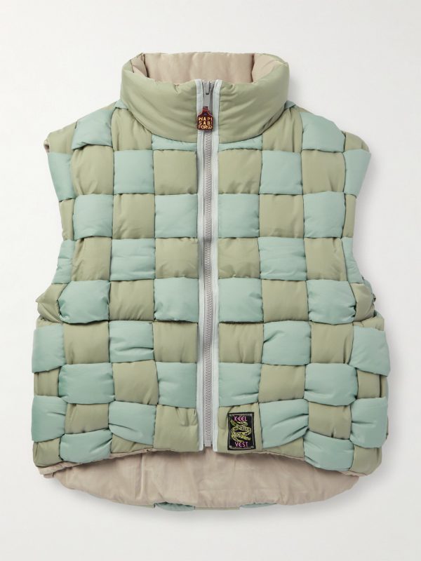Reversible Quilted Padded Shell Gilet