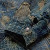 Boro Distressed Patchwork Denim Jacket - E1