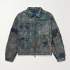 Boro Distressed Patchwork Denim Jacket