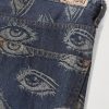 Speakeasy Slim-Fit Flared Printed Distressed Jeans - CU Speakeasy Slim-Fit Flared Printed Distressed Jeans - CU