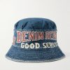 Laundry Printed Denim Bucket Hat - BK