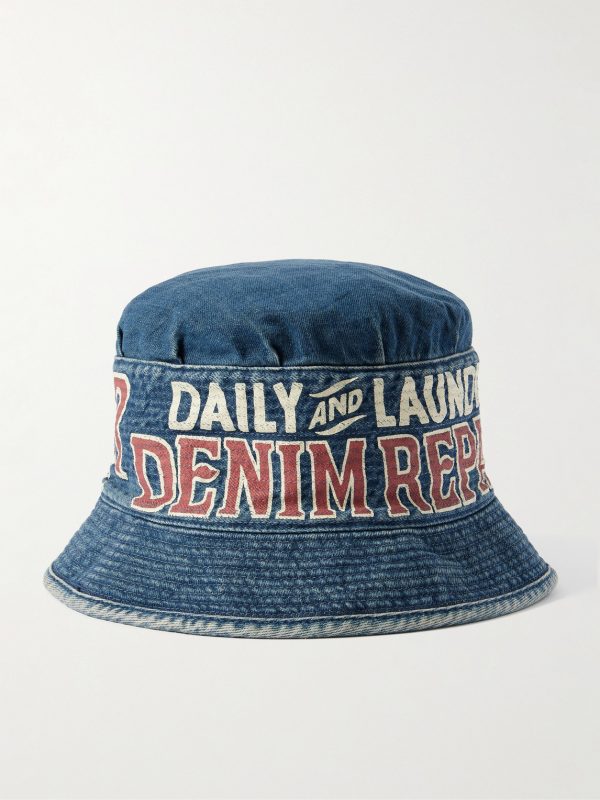 Laundry Printed Denim Bucket Hat