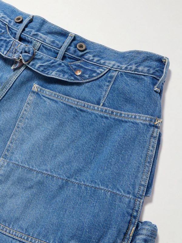 Lumber Straight-Leg Panelled Jeans - CU Lumber Straight-Leg Panelled Jeans - CU
