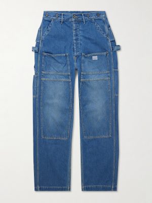Lumber Straight-Leg Panelled Jeans