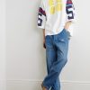 Lumber Straight-Leg Panelled Jeans - OU Lumber Straight-Leg Panelled Jeans - OU