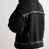 Embroidered Wool Jacket - BK Embroidered Wool Jacket - BK