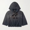 Oversized Logo-Embroidered Cotton-Jersey Hoodie Oversized Logo-Embroidered Cotton-Jersey Hoodie