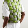 Cropped Reversible Quilted Padded Shell Gilet - BK Cropped Reversible Quilted Padded Shell Gilet - BK
