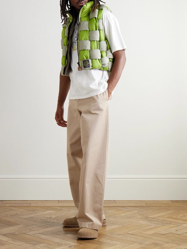 Cropped Reversible Quilted Padded Shell Gilet - OU Cropped Reversible Quilted Padded Shell Gilet - OU