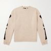 Oversized Intarsia Wool Sweater Oversized Intarsia Wool Sweater
