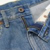 Flared Distressed Patchwork Jeans - E1 Flared Distressed Patchwork Jeans - E1