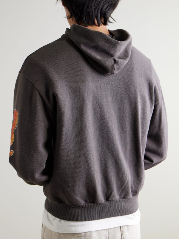 Buster Peckish Rainbowy Printed Cotton-Jersey Hoodie - BK