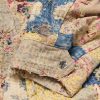Boro Distressed Patchwork Cotton and Linen-Blend Zip-Up Jacket - E1 Boro Distressed Patchwork Cotton and Linen-Blend Zip-Up Jacket - E1