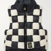 Cropped Reversible Quilted Padded Shell Gilet Cropped Reversible Quilted Padded Shell Gilet