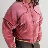 Logo-Embroidered Zip-Detailed Cotton-Velvet Bomber Jacket - FR Logo-Embroidered Zip-Detailed Cotton-Velvet Bomber Jacket - FR