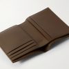 Logo-Print Leather Bifold Wallet - E1 Logo-Print Leather Bifold Wallet - E1