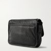 Niki Small Logo-Appliquéd Textured-Leather Messenger Bag - BK Niki Small Logo-Appliquéd Textured-Leather Messenger Bag - BK