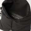 Cassandre Logo-Appliquéd Leather-Trimmed Quilted Padded Nylon Pouch - E1