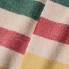 Glacier Fringed Striped Wool Scarf - CU Glacier Fringed Striped Wool Scarf - CU