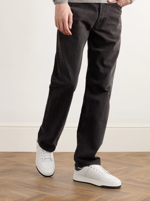 SL/61 Perforated Leather Sneakers - OU SL/61 Perforated Leather Sneakers - OU