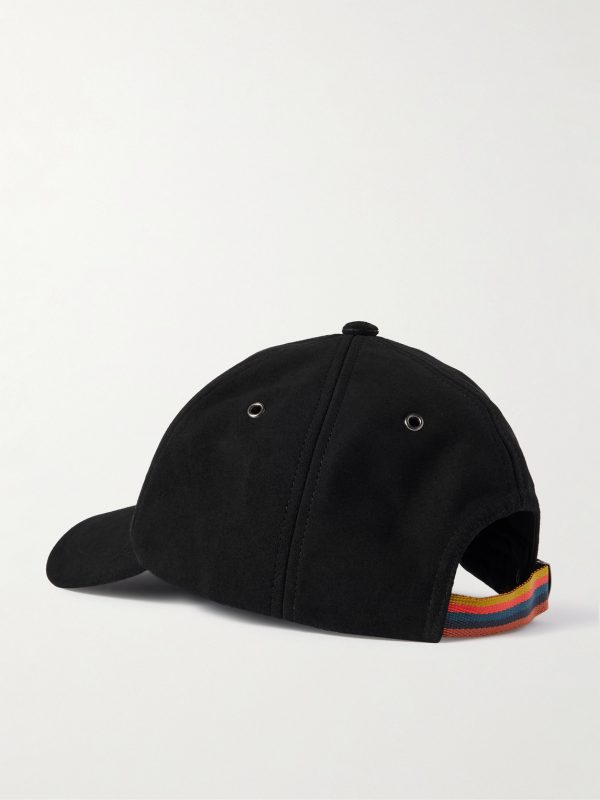 Suede Baseball Cap - BK