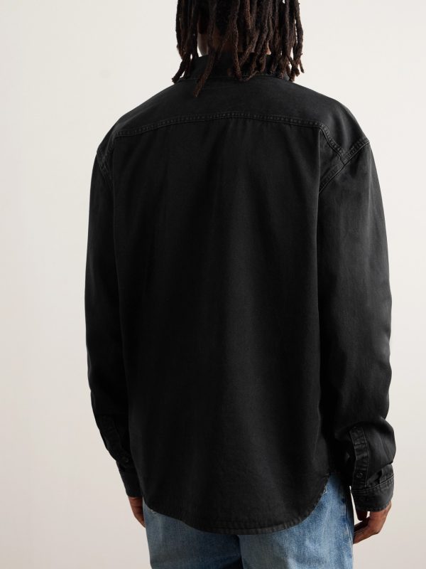 Cotton and Lyocell-Blend Denim Shirt - BK