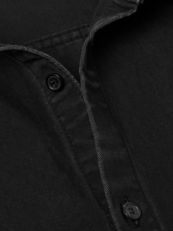 Cotton and Lyocell-Blend Denim Shirt - CU