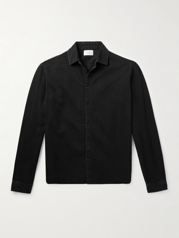 Cotton and Lyocell-Blend Denim Shirt