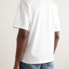 Logo-Appliquéd Cotton and Modal-Blend Jersey T-Shirt - BK