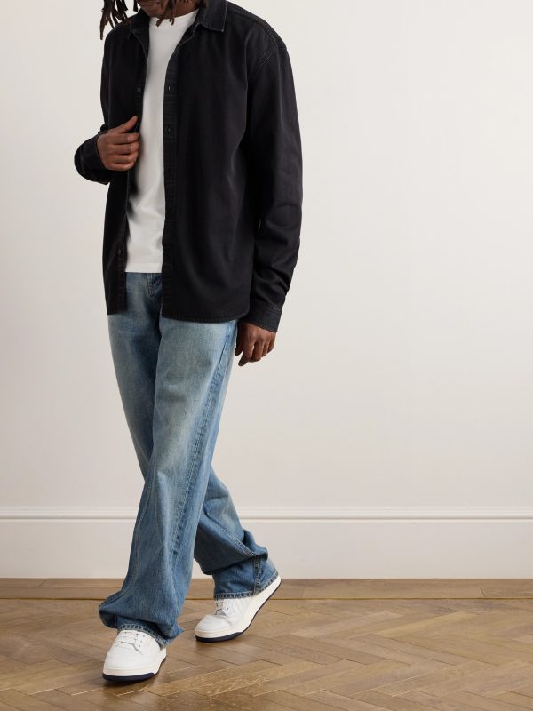 Logo-Appliquéd Cotton and Modal-Blend Jersey T-Shirt - OU