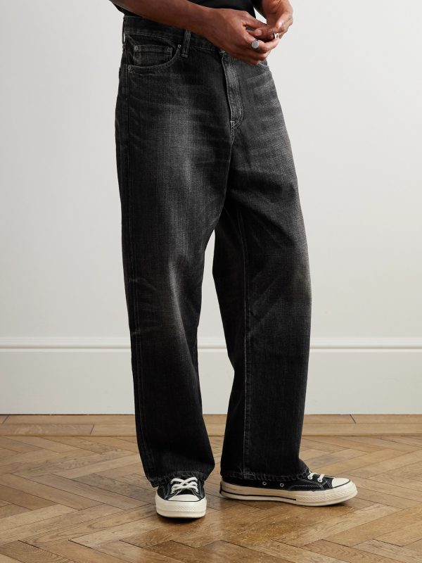Straight-Leg Selvedge Jeans - FR