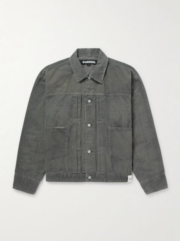 Savage Cotton-Corduroy Trucker Jacket Savage Cotton-Corduroy Trucker Jacket