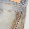 Straight-Leg Distressed Jeans - CU Straight-Leg Distressed Jeans - CU