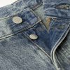 Straight-Leg Distressed Jeans - E1 Straight-Leg Distressed Jeans - E1