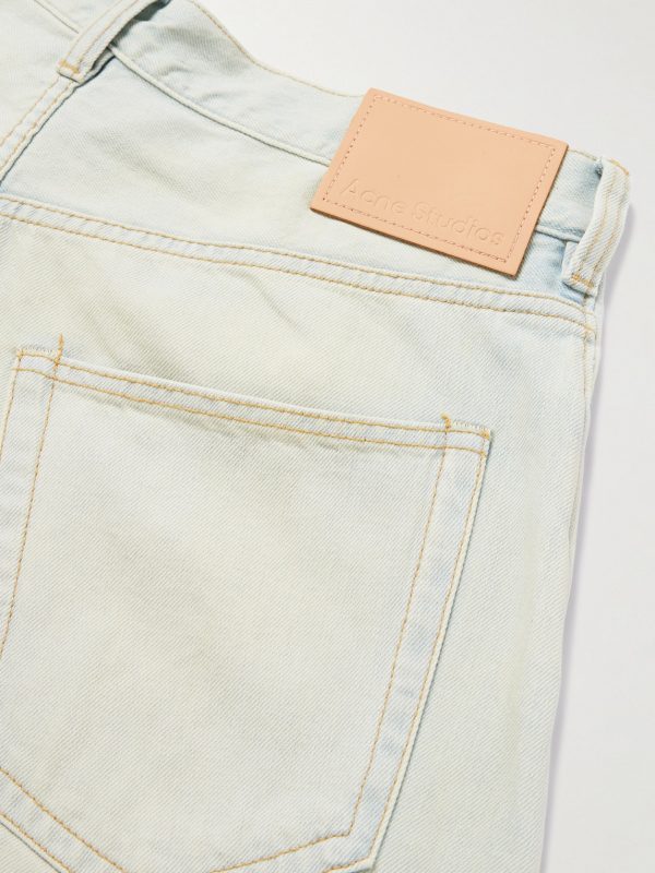Wide-Leg Distressed Jeans - CU Wide-Leg Distressed Jeans - CU