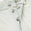 Wide-Leg Distressed Jeans - E1 Wide-Leg Distressed Jeans - E1