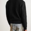 Logo-Appliquéd Cotton Sweater - BK