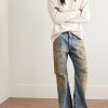 Straight-Leg Distressed Jeans - OU Straight-Leg Distressed Jeans - OU