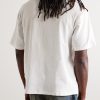 Exford Distressed Logo-Print Cotton-Jersey T-Shirt - BK Exford Distressed Logo-Print Cotton-Jersey T-Shirt - BK