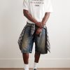 Exford Distressed Logo-Print Cotton-Jersey T-Shirt - OU Exford Distressed Logo-Print Cotton-Jersey T-Shirt - OU