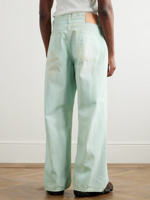 Traffic Straight-Leg Distressed Jeans - BK Traffic Straight-Leg Distressed Jeans - BK