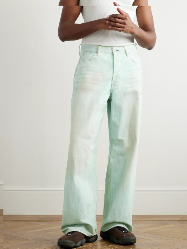 Traffic Straight-Leg Distressed Jeans - FR Traffic Straight-Leg Distressed Jeans - FR