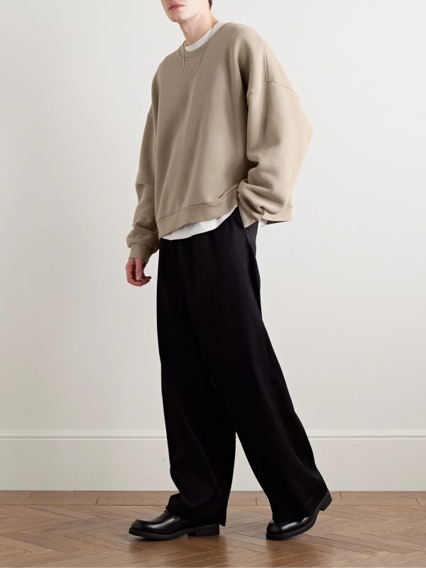 Fester U Garment-Dyed Cotton-Jersey Sweatshirt - OU Fester U Garment-Dyed Cotton-Jersey Sweatshirt - OU