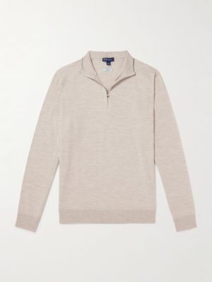 Excursionist Flex Merino Wool-Blend Half-Zip Sweater