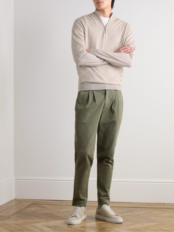 Excursionist Flex Merino Wool-Blend Half-Zip Sweater - OU Excursionist Flex Merino Wool-Blend Half-Zip Sweater - OU
