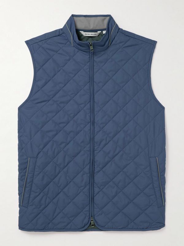 Essex Quilted Recycled-Shell Gilet Essex Quilted Recycled-Shell Gilet