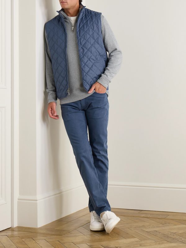 Essex Quilted Recycled-Shell Gilet - OU Essex Quilted Recycled-Shell Gilet - OU