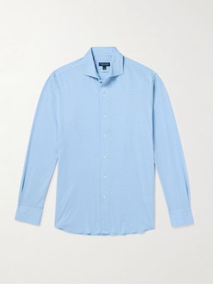 Midlands Printed Cotton-Blend Shirt Midlands Printed Cotton-Blend Shirt